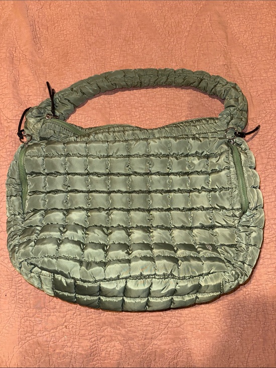 FP Movement by Free People Handbags - Fp movement quilted carryall tote green